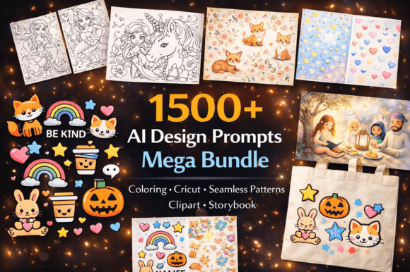1500 AI Design Prompts: Graphics & Illustrations Review