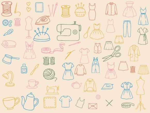 Sewing and Fashion Doodle Embroidery Design Review